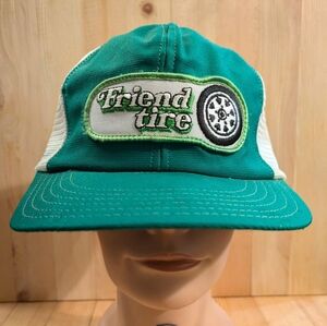 Green and White Trucker Hat
